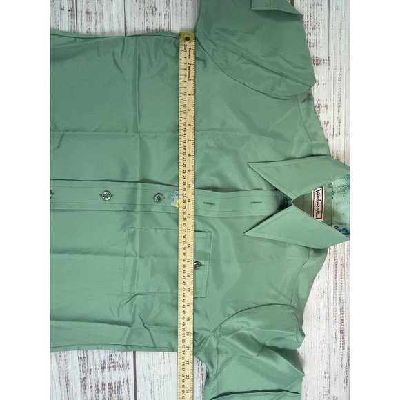 Vintage Landmark 70's Button Down Shirt w/ Original Walmart Price Tag NWT Medium - Picture 8 of 11